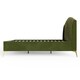 image 4 of GFW Pettine End Lift Ottoman Storage Bed 150cm King Size - Green