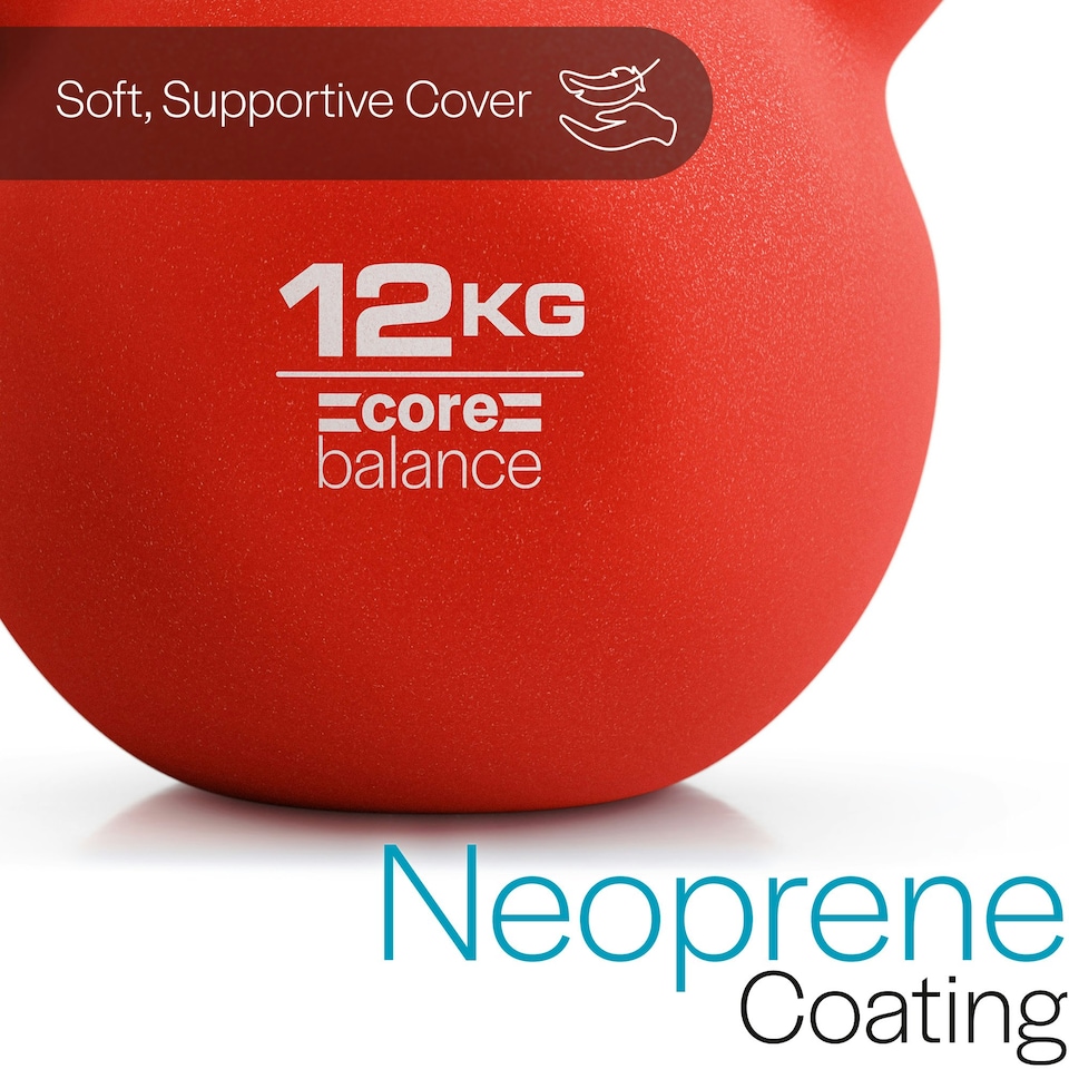 image 1 of Neoprene Kettlebell (12kg)