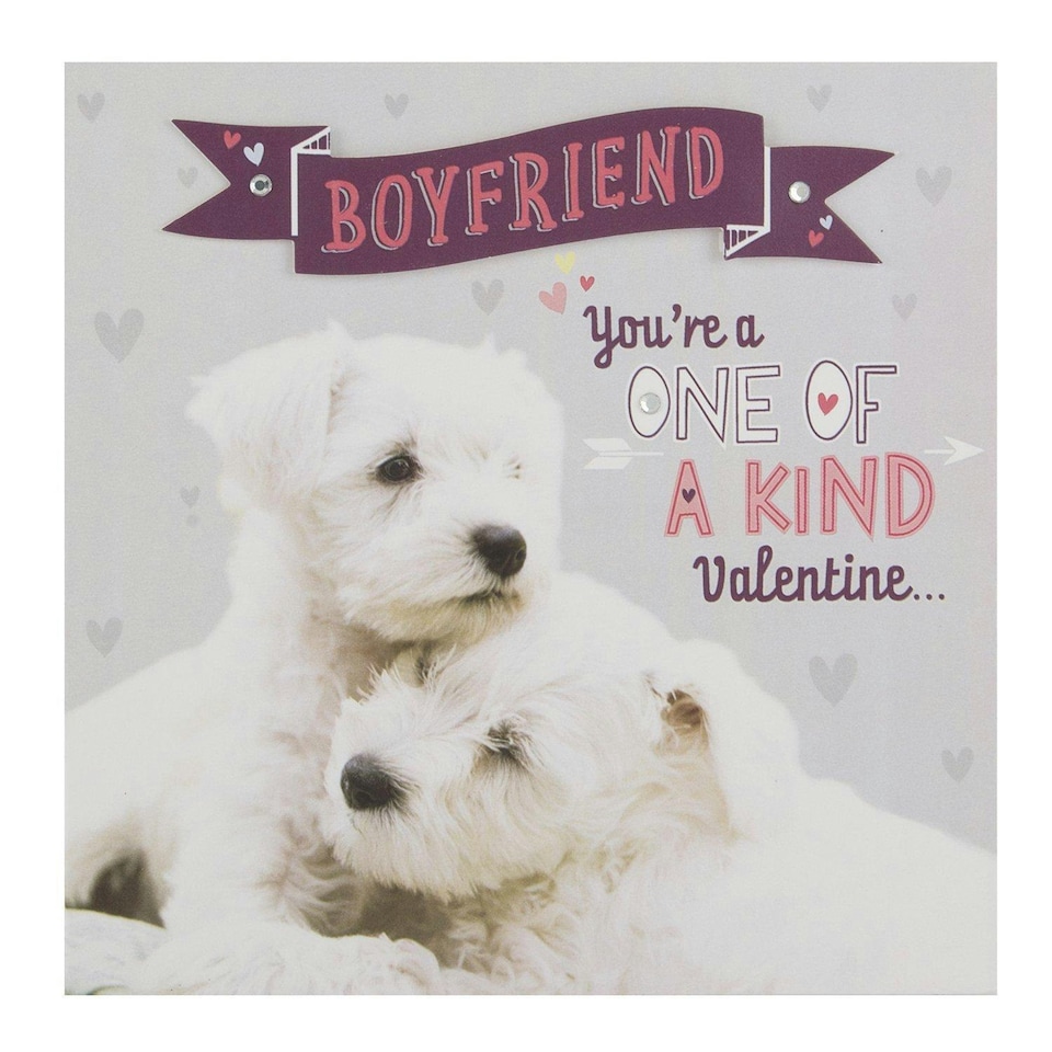 image 1 of Hallmark Valentine's Day Card For Boyfriend 'One Of A Kind' Small Square