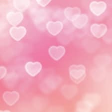 Hearts Pink Design Large PVC Cake Photography Backdrop 137cm x 90cm