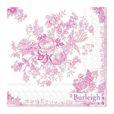 IHR  Asiatic Pheasant Pink Cocktail Napkins 25cm 3ply  20 Pack