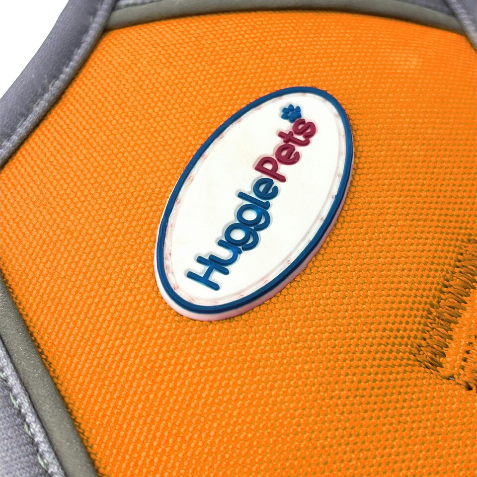 image 1 of HugglePets Activity & Travel Dog Harness Orange | XL