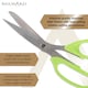 image 5 of Milward General Purpose Scissors - 22.8cm/9in Sharp Fabric, Craft & Office Scissors with Ergonomic Handle