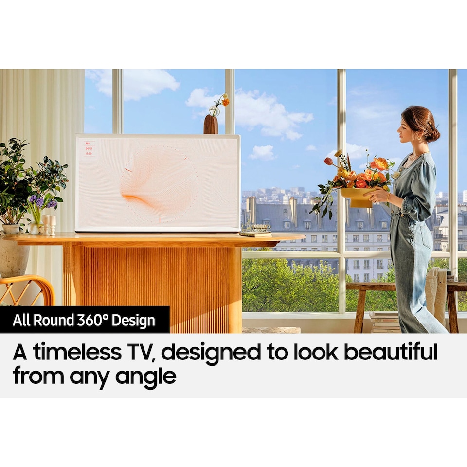 image 1 of Samsung 50 inch The Serif Smart 4K HDR QLED TV - QE50LS01DA