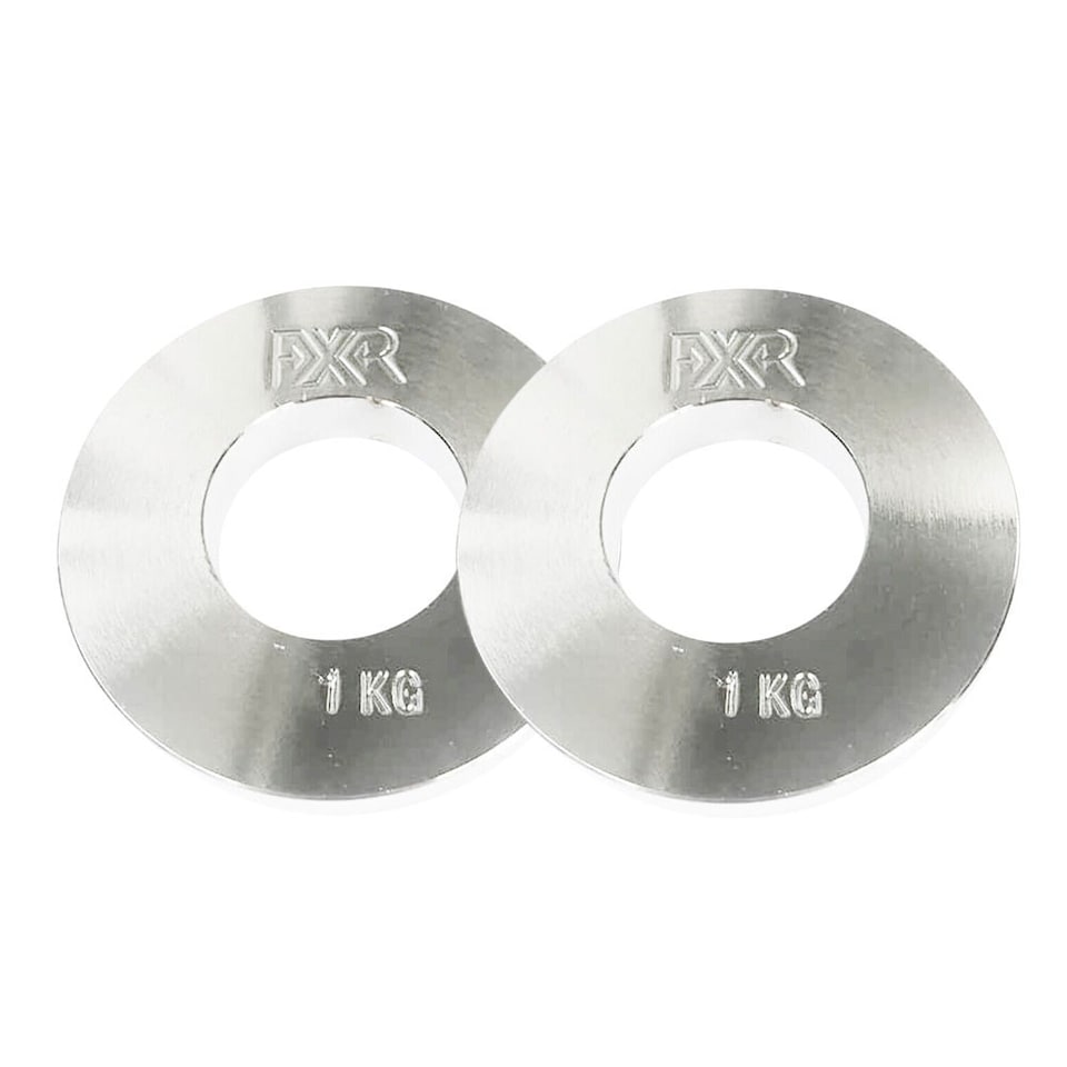 Fractional 2" Chrome Weight Plates - 2 x 1kg