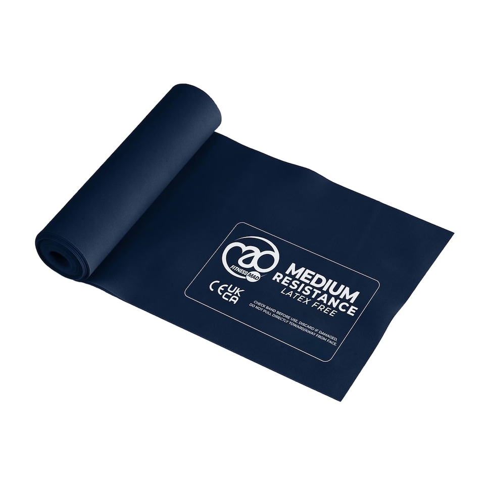 image 1 of Yoga-Mad - Resistance Band (Medium) (Blue)