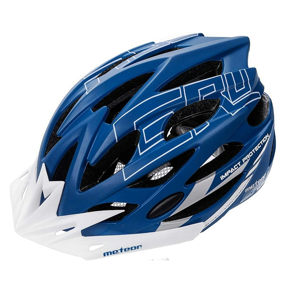 image 1 of Meteor Cycle Helmet Gruver MTB Bike Skateboard Scooter Safety Gear Blue | Sea Blue | S
