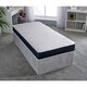 image 4 of Mars Black Border Hybrid Mattress - 17cm Deep, Medium-Soft Feel Black | Single