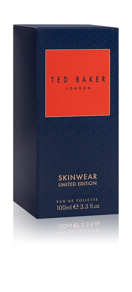 image 1 of Ted Baker Skinwear Limited Edition EDT, Unique and Masculine Fragrance, Notes of Fresh Bergamont, Spicy Pepper and Warm Pepper, 100ml | Black | Multi