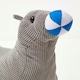 image 4 of Homescapes Grey Seal Doorstop