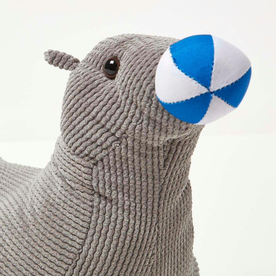 image 1 of Homescapes Grey Seal Doorstop