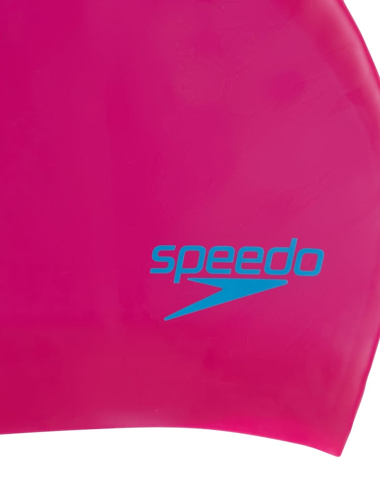image 1 of Speedo Junior Long Hair Silicone Swim Cap