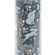 image 2 of Something Different Midnight Hare Wild Tulips Tube Candle - Navy/Transparent - One Size | Blue | One Size
