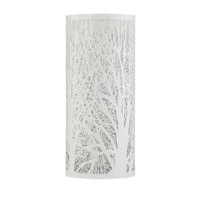 Forest - White 26cm Woodland Table Lamp | White | Medium | 1