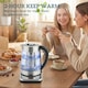 image 6 of HOMCOM Electric Kettle, 1.7L 3KW Water Kettle with UK Strix Thermostat