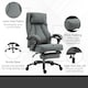 image 8 of Vinsetto Executive Office Chair with Vibration Massage Pillow USB Power Wheels