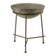 image 3 of Interiors by Premier Round End Table Silver