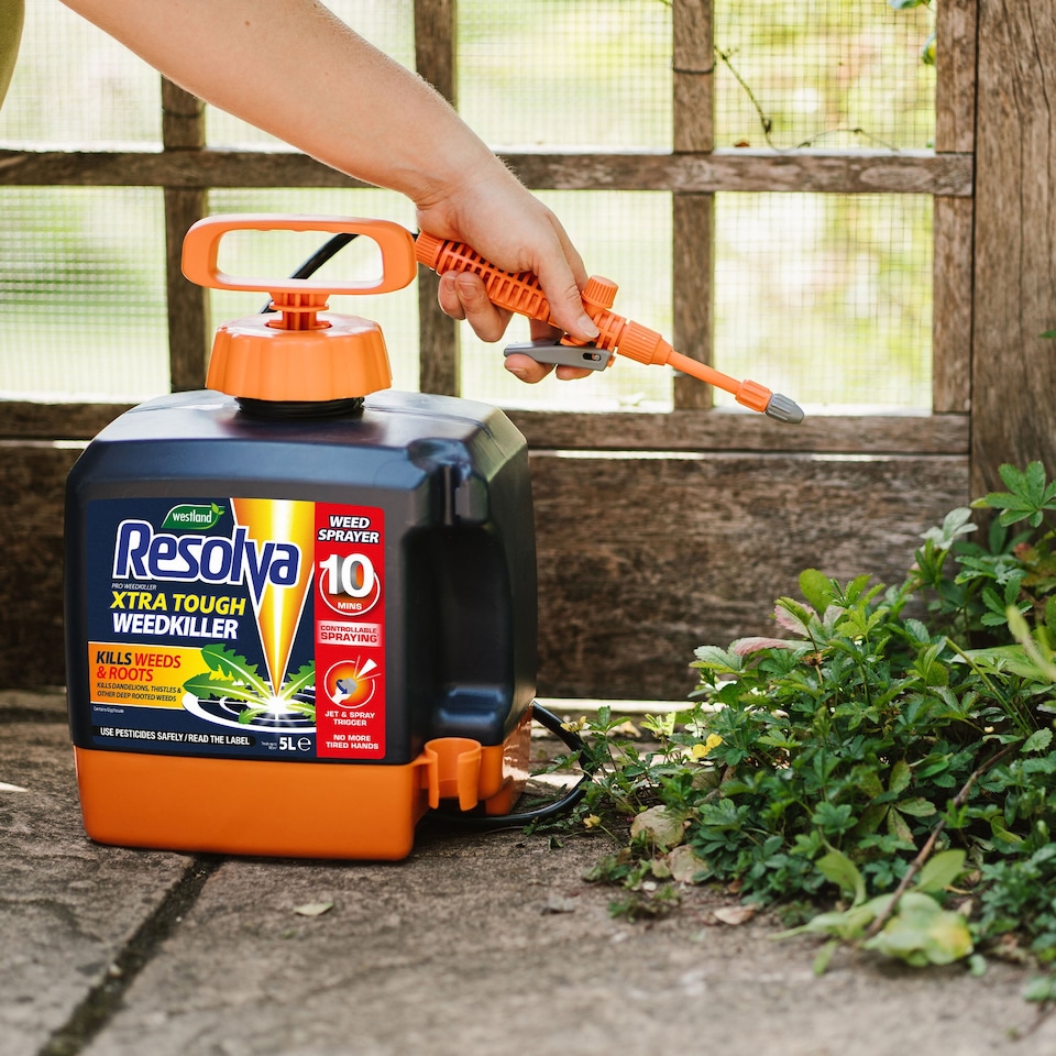 image 1 of Resolva Pro Xtra Tough Weedkiller 5 litre ready to use pump