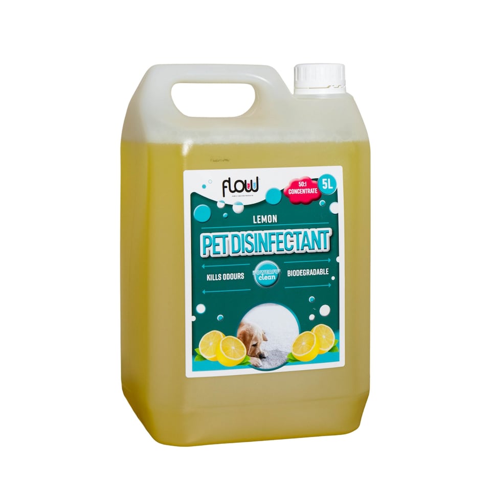 image 1 of 5 Litre Lemon Scented Pet Disinfectant Cleaner