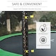 image 6 of HOMCOM 10FT Replacement Safety Trampoline Net Enclosure Surround Outdoor Sports