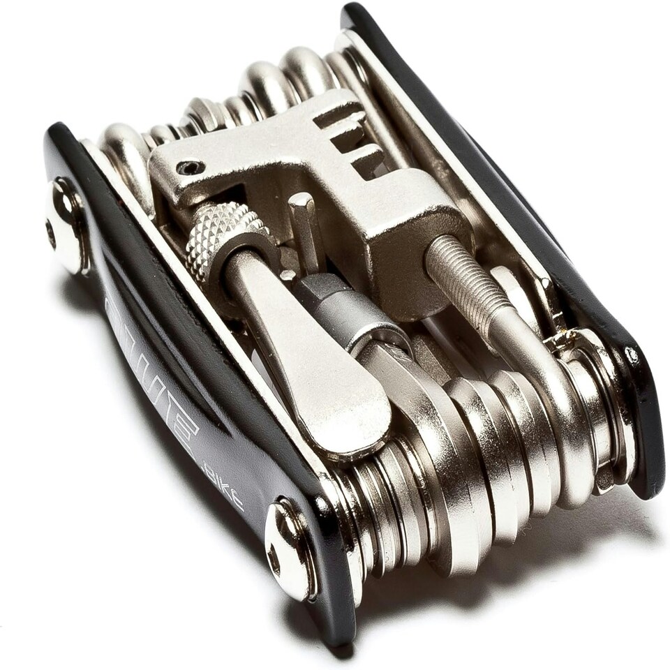 image 1 of AWE 20 Piece Hardened Steel Bike Black Multi Function Pocket Tool