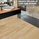 image 9 of Self Adhesive Floor Planks | 5.9x35.9in (91.4x15.2cm) Each | Peel & Stick Vinyl Flooring | Beige Wood Effect | Easy DIY | Stick On Tile Planks Brown | 5 sqm