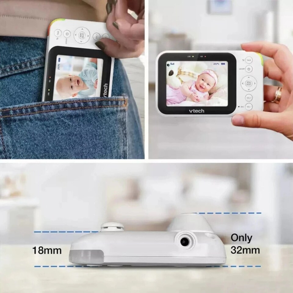 image 1 of VTech VM4263 3.5" Pan & Tilt Video Monitor
