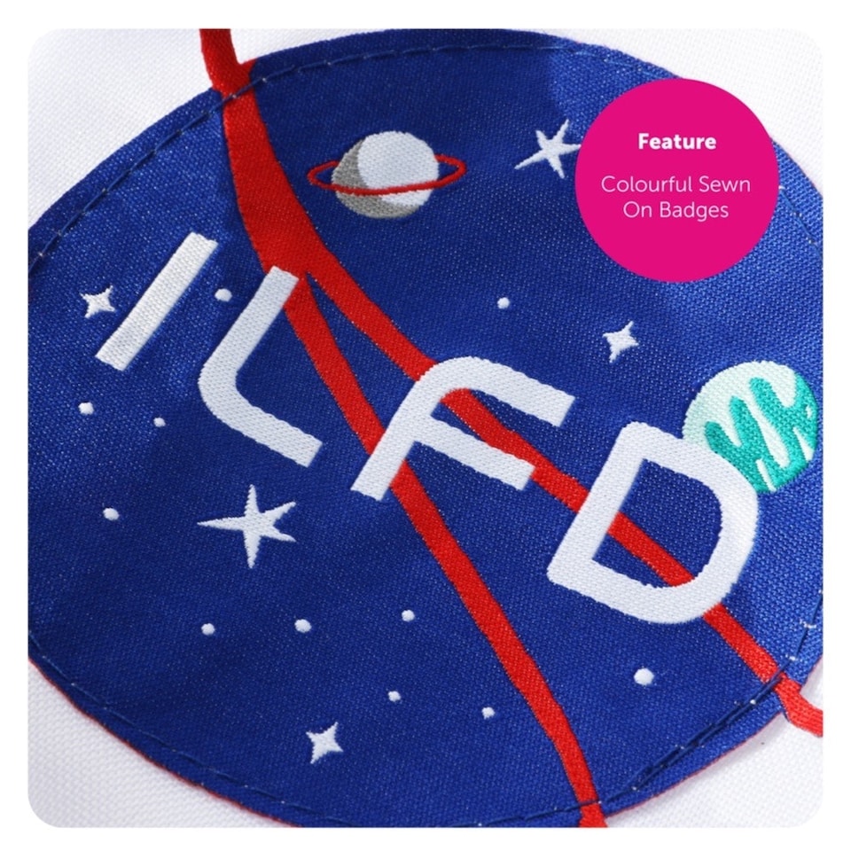 image 1 of Astronaut Costume White | S