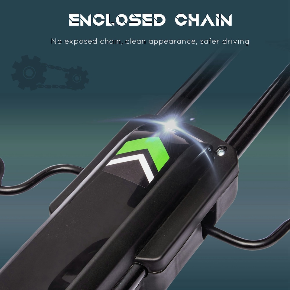 image 1 of HOMCOM Children Pedal Go Kart w/ Adjustable Seat, Inflatable Tyres - Black