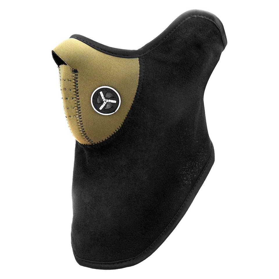 image 1 of PMS Weather Shield Face Mask and Snood Fleece Cold Protection Green