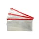 image 4 of Pack of 12 DL Red Zip Zippy Bags - Janrax 708513
