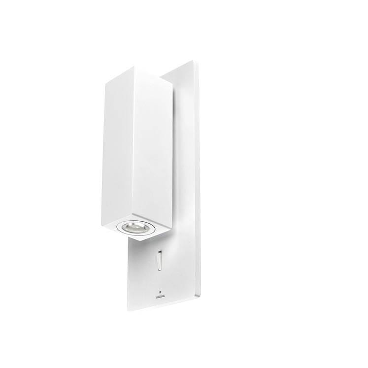 LED 1 Light Indoor Wall Light Reading Lamp White - Special Offer
