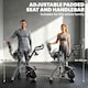 image 6 of SPORTNOW Folding Exercise Bike with Resistance Bands