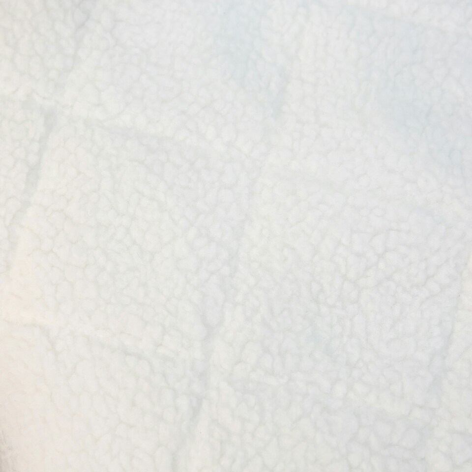 image 1 of Russell Hobbs Luxury Electric Blanket Sherpa Fleece Double Size RHBDB8004 White