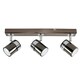 image 2 of ValueLights Rosie Spotlight Gloss Black Spotlight and GU10 Spotlight LED 5W Cool White 6500K Bulb Black
