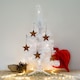 image 6 of Harbour Housewares Artificial Fir Christmas Tree - 60cm - White