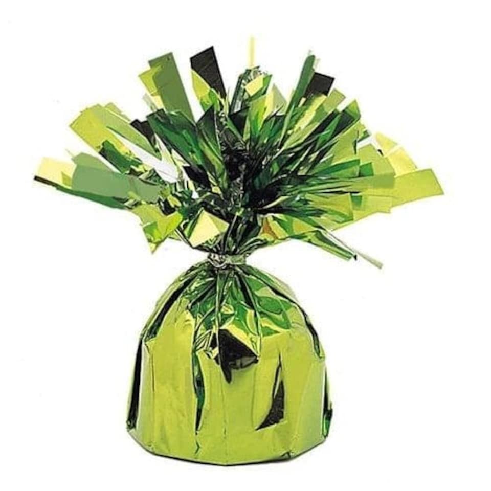 image 1 of Bright Green Foil Balloon Weight 195g