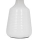 image 5 of First Choice Lighting Set of 2 Ripple 29cm White Lamps White | White