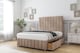 image 3 of Sloomy California Mink Naples Divan Bed With Mattress 2 Drawers Footend With 26" Strutted Headboard & 12" Matching Footboard 4' Small Double | Brown | Mink | Small Double | 1