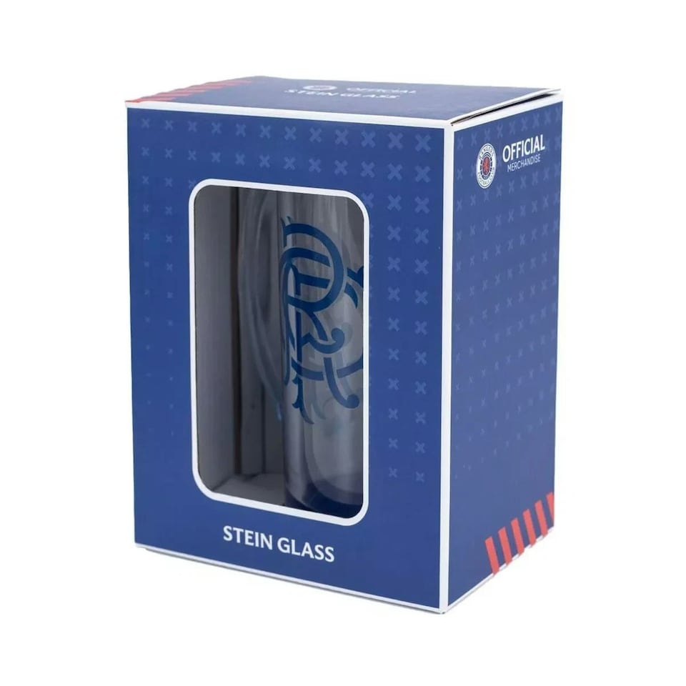 image 1 of Rangers FC Stein Glass Clear