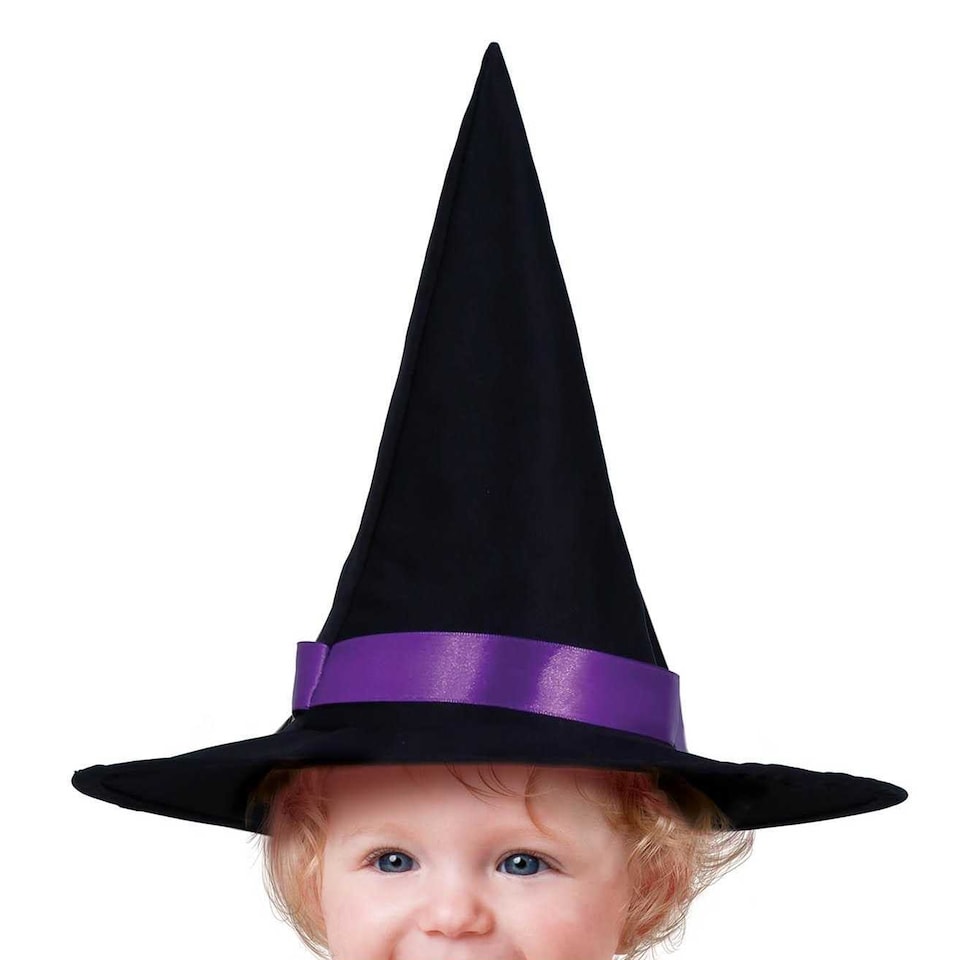 image 1 of Fiestas Guirca Baby Witch Costume Set | Black | Black/Pink | 18-24 mths | 1