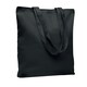 image 1 of MidOcean Rassa Canvas Shopper Bag - Black - One Size Black