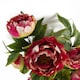 image 4 of 52cm Artificial Peony Plant Pink