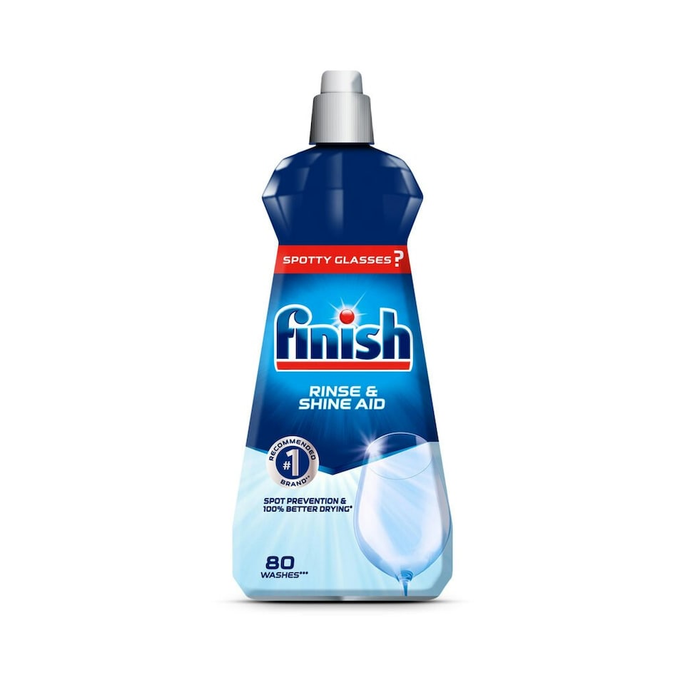 Finish Dishwasher Rinse Aid Regular 400ml x 12