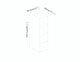 image 4 of 4 -Cube Tall Shelving Unit With Wooden Doors | Brown | Oak & Pink | 1