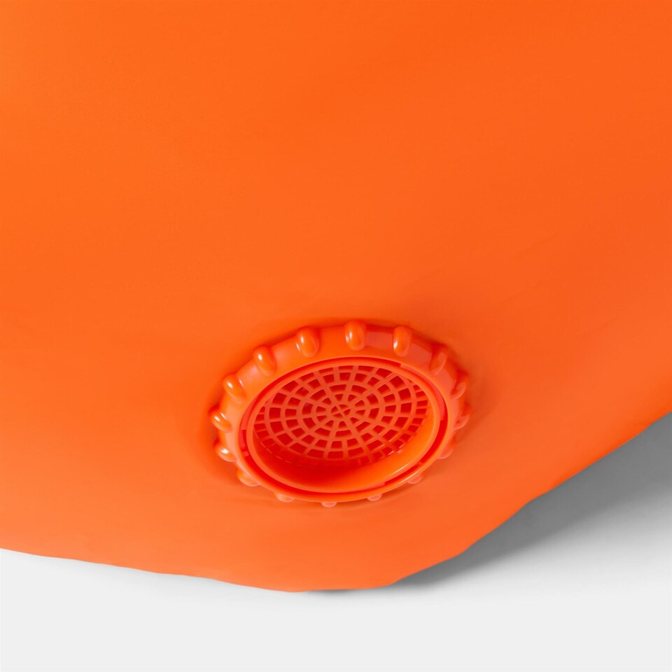image 1 of OHS 90cm Halloween Self Inflating Pumpkin Decoration Indoor Outdoor Party Accent