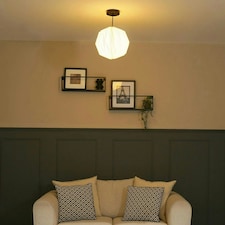 ValueLights Astrid Paper Card - Paper White Globe Ceiling Pendant Shade
