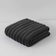 image 1 of Chunky Ribbed Mink Throw Ultra Soft Warm Elegant Blanket for Sofa Or Bed | Grey