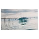 image 1 of Ocean ideal wave in ocean. Breaking blue waves (Kitchen Towel)