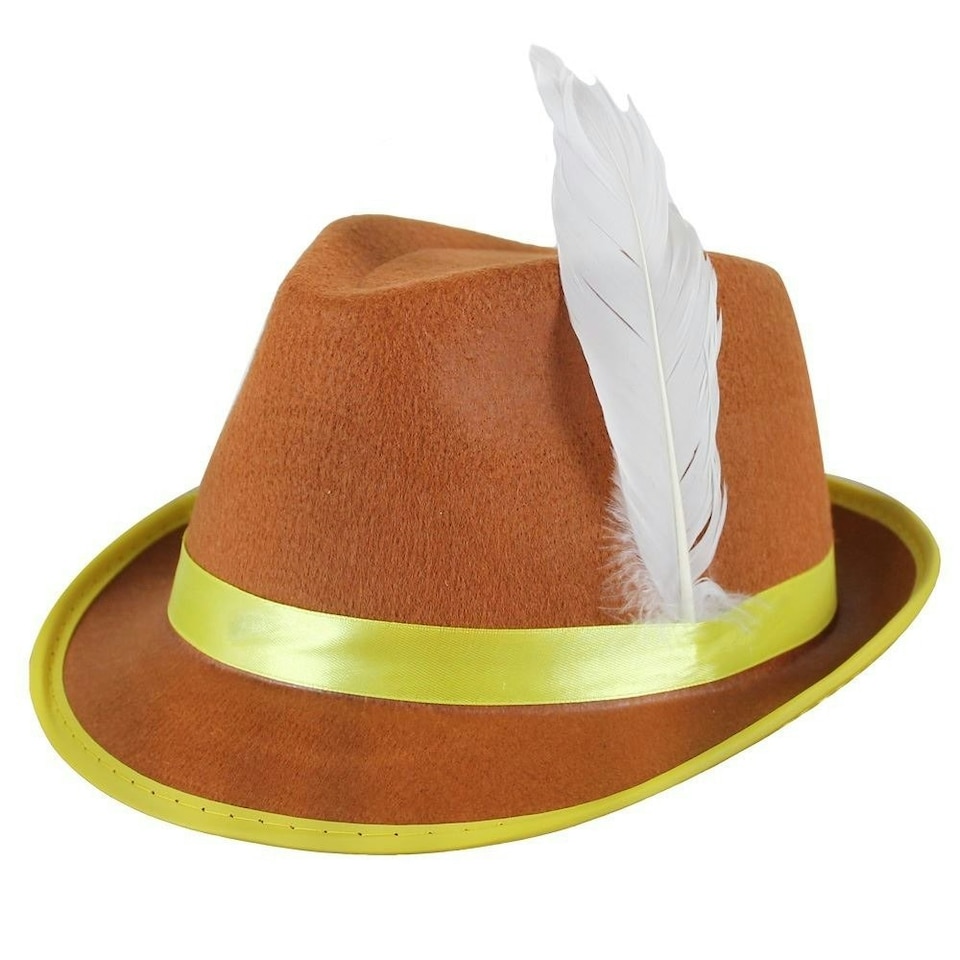 image 1 of Pack of 6 Brown Bavarian Hat Brown | One Size